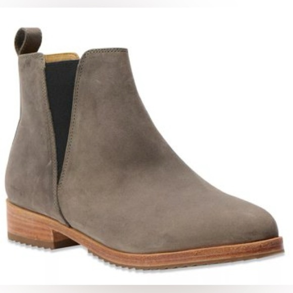 Nisolo Eva Everyday Chelsea Boot Suede Grey Size‎ 9.5 $228 - Picture 1 of 5